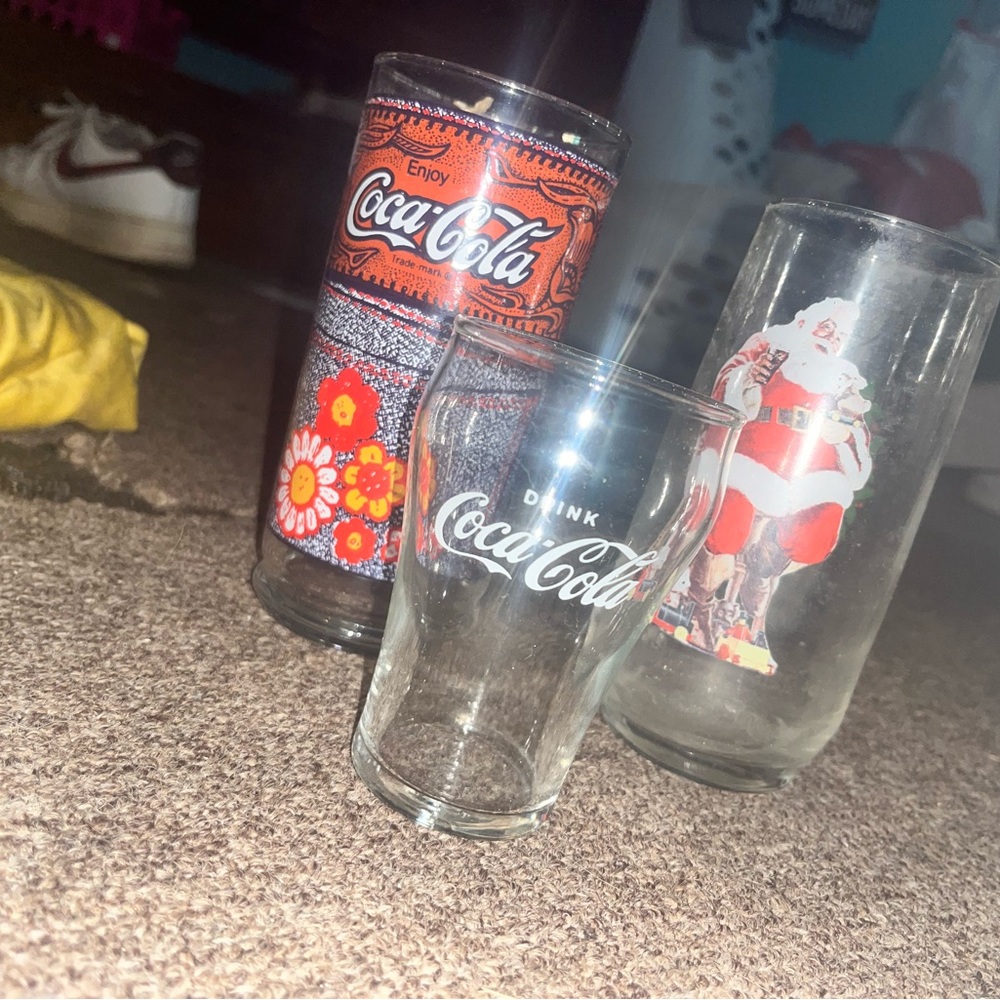 coca cola collectible cups